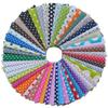 50PCS 4 X4 Inches Different Patterns Dot Cotton Craft Printed Fabric DIY Handmade Material Set Bundle Patchwork Squares for Home Crafts Sewing Scrapbooking Quilting view 1