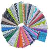 50PCS 4 X4 Inches Different Patterns Dot Cotton Craft Printed Fabric DIY Handmade Material Set Bundle Patchwork Squares for Home Crafts Sewing Scrapbooking Quilting view 3