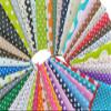 50PCS 4 X4 Inches Different Patterns Dot Cotton Craft Printed Fabric DIY Handmade Material Set Bundle Patchwork Squares for Home Crafts Sewing Scrapbooking Quilting view 4