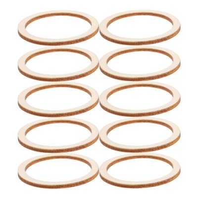 SEWACC 100pcs Wood Frames Flower Decorations Natural Wood Frame Circles for Crafts en Dream Catcher Rings Rings for Crafts DIY Decor Scrapbook Log Chips Dreamcatcher