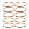 SEWACC 100pcs Wood Frames Flower Decorations Natural Wood Frame Circles for Crafts en Dream Catcher Rings Rings for Crafts DIY Decor Scrapbook Log Chips Dreamcatcher view 1