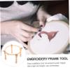 VILLFUL Djustable Height Embroidery Stand for Table 1 Set of Embroidery Hoop Holder for Beginners view 2
