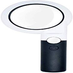 FairUo Magnifyings,Educational Hobby Magnifiers, Handheld 11 Led Lights 5X 20X Double Lens High Magnification Identification Antiques Elderly Magnifying Glass
