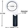 FairUo Magnifyings,Educational Hobby Magnifiers, Handheld 11 Led Lights 5X 20X Double Lens High Magnification Identification Antiques Elderly Magnifying Glass view 2