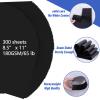 Black Cardstock Paper 8.5'' x 11'', 300 Sheets 180gsm/65 lb Black Printer Cover Card Stock, Premium Heavy Construction Paper for Card Making Printing Craft Drawing Scrapbooking Cutting view 2