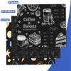 Black Cardstock Paper 8.5'' x 11'', 300 Sheets 180gsm/65 lb Black Printer Cover Card Stock, Premium Heavy Construction Paper for Card Making Printing Craft Drawing Scrapbooking Cutting view 3