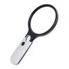 FairUo Magnifyings,Educational Hobby Magnifiers, Lighted Magnifying Glass Double Light Glass Lens Placed Hand-Held Large Mirror 45 Times Magnifying Glass Old Man Reading view 1