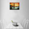 Golden Gate Bridge Diamond Painting DIY 5D,Numbering Kit, San Francisco at Sunset Crystal Rhinestone Diamond Painting Landmark Pictures USA Landscape Artwork Home Decor Adults Gift(12''Wx 16''H) view 4