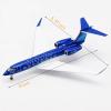 AZIZAT Gulfstream G650 1/100 Scale Model Jet Collectibles Collection Models Die-Cast Aircraft Gulfstream Model Plane Gift Ornaments,Gulfstream g650 Blue view 3