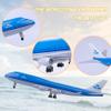 Bswath Model Airplane 1:300 Scale KLM Holland B747 Model Plane for Gift and Decoration view 4