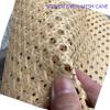 Tophacker Rattan Cane Webbing, Cane Webbing Sheet, Rattan Roll, Woven Hexagon Open Mesh, for Furniture Chair Cabinet Ceiling DIY Supplies 16 18 24 32 36 in (Size : 45cmx100cm(18inx40in)) view 4