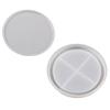 Heart Round-Star Silicone Resin Mold Coaster Shaker Epoxy Molds Quicksand Frame Cup Mat Resin Casting Mold Ideal-Gift Cup Mat Quicksand Epoxy Molds Gift For Crafters view 1