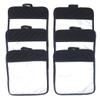 Sublimation Blanks 9"x7" Polyester/Cotton Black Pot Holders with Sublimation Pocket DIY Set of 6 view 1