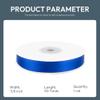 KMER LIFE 5/8" Wide x 50 Yards Royal Blue Satin Ribbon - Perfect for Wedding Decor, Wreaths, Crafts, Gift Wrapping & Other Projects view 2
