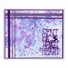 Craft Perfect Satin Mirror Cardstock 8.5"X11" 5/Pkg-Satin -Purple Mist view 3