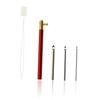 EXCEART 3sets Embroidery Needle Kit Portable Weaving Tool Set Needles Comfortable Handles for Beginners and Professionals for Creative Crafts and Sewing Projects view 2