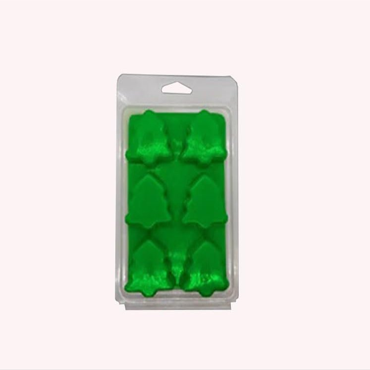 North Mountain Supply Wax Melt Tree Shaped 6-Cavity Clamshells 4 oz - 120 Pack