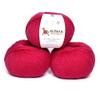 100% Highland Wool Yarn - Sourced Directly from Peru - Heavenly Soft and Perfect for Knitting and Crocheting (Worsted, Peruvian Pink) view 1