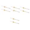 Zerodeko 8pcs Kerosene Lamp Wick Tubes Oil Lamp Wick Replacement for Kerosene Alcohol Burners Multi-Purpose High Absorption Safe for Home Laboratory Use view 1