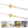 Zerodeko 8pcs Kerosene Lamp Wick Tubes Oil Lamp Wick Replacement for Kerosene Alcohol Burners Multi-Purpose High Absorption Safe for Home Laboratory Use view 2