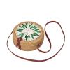 KATIAK Rattan Weave Bag Crossbody Mini Bag Mori Style Basket Chopsticks Retro Artistic Crafts Woven Bells of Ireland Type view 2