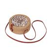 KATIAK Rattan Weave Bag Crossbody Mini Bag Mori Style Basket Chopsticks Retro Artistic Crafts Woven Bells of Ireland Type view 3