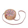KATIAK Rattan Weave Bag Crossbody Mini Bag Mori Style Basket Chopsticks Retro Artistic Crafts Woven Bells of Ireland Type view 4