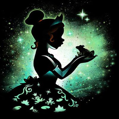 Beginner Adult Princess Diamond Painting Kit, 5D DIY Gemstone Art Painting Kit, Full Diamond Round Diamond Art Kit, Full Diamond Art Kit for Home Wall Decoration [11.8x15.7 inches]