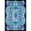 5D Diamond Painting Notebook Blank Page Sky Blue Mandala DIY Diamond Painting Kits Leather Hardcover Arts and Crafts for Adults Adult Craft Kit Office Sketch Book Set Kids Journal Sketchbook view 1