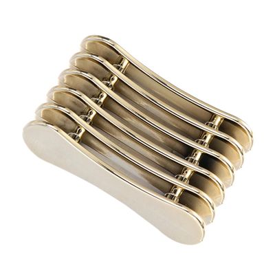 BIUDECO Nail Art Pen Holder for 5 Pens Compact Manicure Stand 3.07X1.96X0.78 Inch Portable Nail Brush Organizer for Gel Polish Pens and Salon Tools