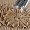 Small Checkered Thumb Print Leather Stamps, Set of 3, Stainless Steel Leather Stamping Tools, Zhong Jiang Leather Tools view 1