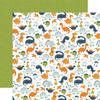 Dino-Mite Double-Sided Cardstock 12"X12"-Dinosaurs Rule view 1