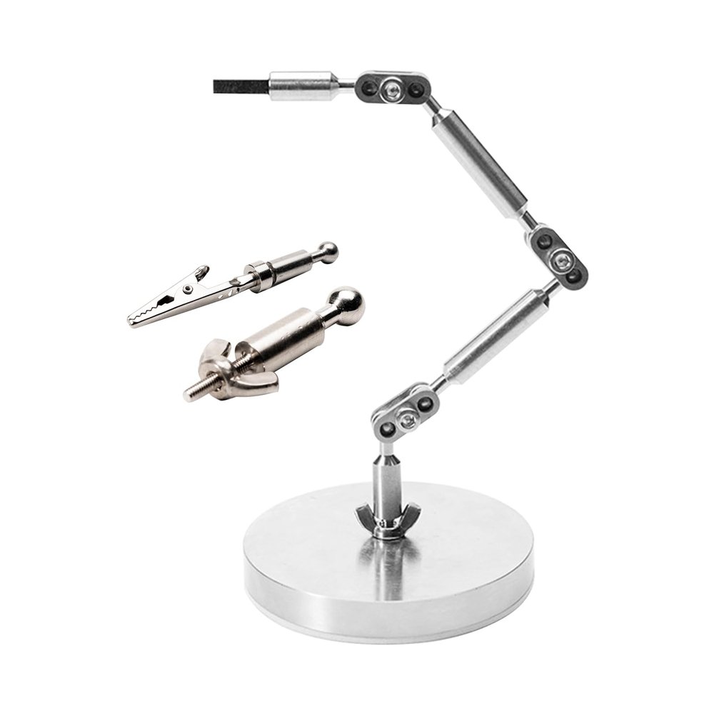 Stop Motion Animation Kits, Rig Arm for Holding Armature Puppet in Stop Motion Animation, Fixing Brackets for Figures, Clay Figurines, Models, with 3 Connectors