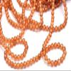 Kashish Gems & Jewels Natural Honey Citrine 2 mm - 2.5 mm Faceted Rondelle Beads 13 Inch Strand AAA Citrine Semi-Precious Stone Roundel Beads for Jewellery Making. view 1