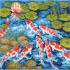 Andriana Cross Stitch Embroidery Kits for Adults Fish - Koi carps 3020cm/11,81"7,87" 16 Count view 1