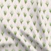 Spoonflower Fabric - Blush Floral Botanical Lily of The Valley Lattice Garden Party Printed on Minky Fabric Fat Quarter - Sewing Baby Blankets Quilt Backing Plush view 1