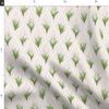 Spoonflower Fabric - Blush Floral Botanical Lily of The Valley Lattice Garden Party Printed on Minky Fabric Fat Quarter - Sewing Baby Blankets Quilt Backing Plush view 4