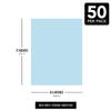 8.5 x 11" Blue Pastel Color Cardstock Paper - Great for Arts and Crafts, Wedding Invitations, Cards and Stationery Printing | Medium to Heavy Card Stock 90lb Index (163gsm) | 50 Sheets per Pack view 3