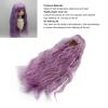 BJD Doll Wig, Long Curly High Temperature Wire Mesh Hair Replacement for 1/3 Scale Dolls 8.3 to 9.4 Inches Styling Accessory view 3