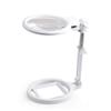 FairUo Magnifying Glasses,Desktop Magnifying Glass with Led Lamp Hands Free Folding Magnifier 2X 5X Hd Lens Old Man Reading Table Lamp, for Identification Watches DIY Crafts Carving Repair view 1