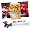 BESPORTBLE 5pcs Pack Fresh Bouquet Plastic Bouquet Holder Packaging Device Packaging Materail Tool Flowers view 2