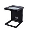FairUo Magnifying Glasses,Hands Free Magnifying Glass with Led Light, Identification Jewellery Coins Printing Textile Mail Tool Portable Folding Loupe with Scale Desktop Magnifier Glasses view 1