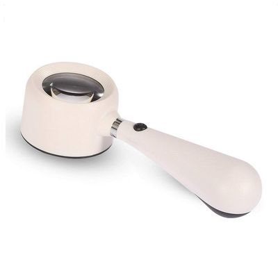FairUo Magnifying Glasses,Led Magnifying Glass Handheld Illumination Old Man Reading Magnifier High Grade for Seniors and Kids, 3X Optics Hd Glass Lens for Reading Book Maps Coins Inspection