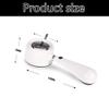 FairUo Magnifying Glasses,Led Magnifying Glass Handheld Illumination Old Man Reading Magnifier High Grade for Seniors and Kids, 3X Optics Hd Glass Lens for Reading Book Maps Coins Inspection view 2