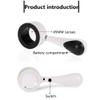 FairUo Magnifying Glasses,Led Magnifying Glass Handheld Illumination Old Man Reading Magnifier High Grade for Seniors and Kids, 3X Optics Hd Glass Lens for Reading Book Maps Coins Inspection view 3