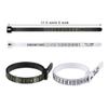 Ring Sizer Measuring Tool Plastic Ring Sizer Measuring Set Finger Measurer Tool view 3