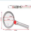 FairUo Magnifying Glasses,10X Magnifying Glass with Light, Handheld Illuminated Magnifier 20 Led Lamps Old Man Hd Optical Lenses Reading Hobbies Maps Crafts Lightweight Loupe view 2