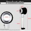 FairUo Magnifying Glasses,45X Magnifying Glass for Close Range Work Industrial Electronics Inspection Coins Jewelry, with 3 Led Lights Loupe Handheld Illuminated Magnifier view 2