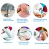 Yarn Ball Winder Hand Operated Winding Wool Winder Machine Yarn String Ball Winder, Convenient Ball Winder for Yarn Tabletop Clamp, White and Gray view 4