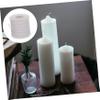 EXCEART 2rolls DIY Candle Making Kit Cotton Wick String Braided Wick Safe Material Waxed Cotton Cord for Pillar Tealight Taper Candles view 4